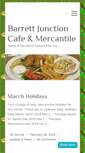 Mobile Screenshot of barrettjunctioncafe.com