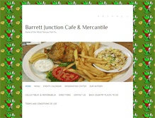 Tablet Screenshot of barrettjunctioncafe.com